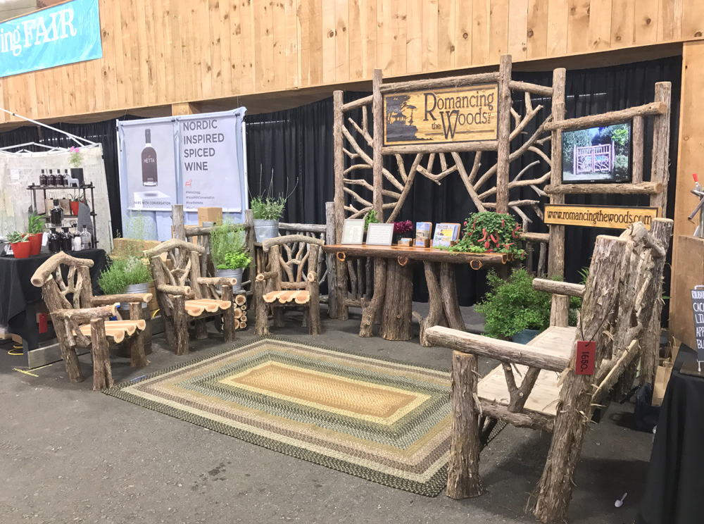 Image from our display at the Country Living Fair 2017