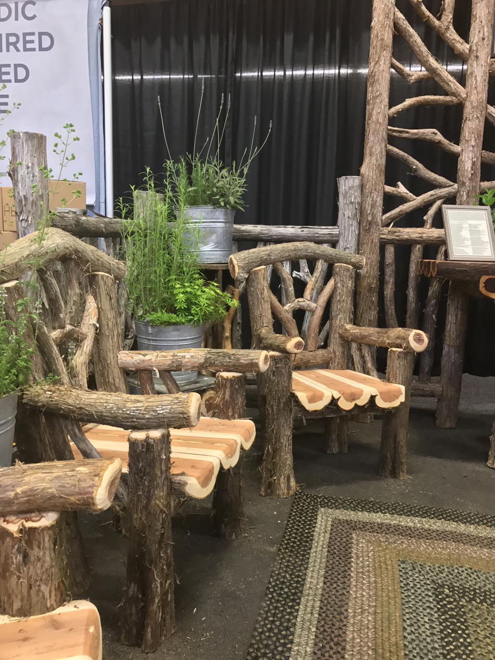 Image from our display at the Country Living Fair 2017